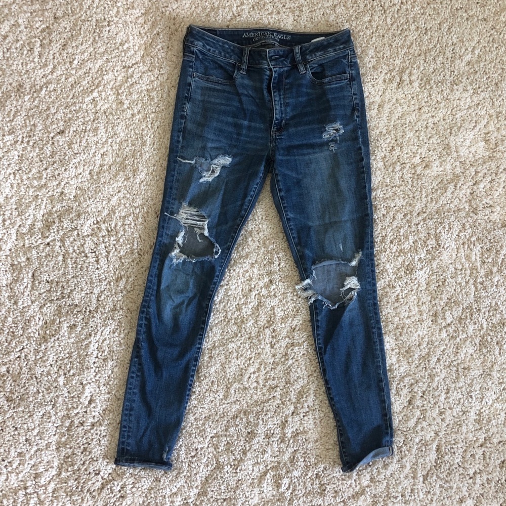 AE High Rise Jegging Size 10R